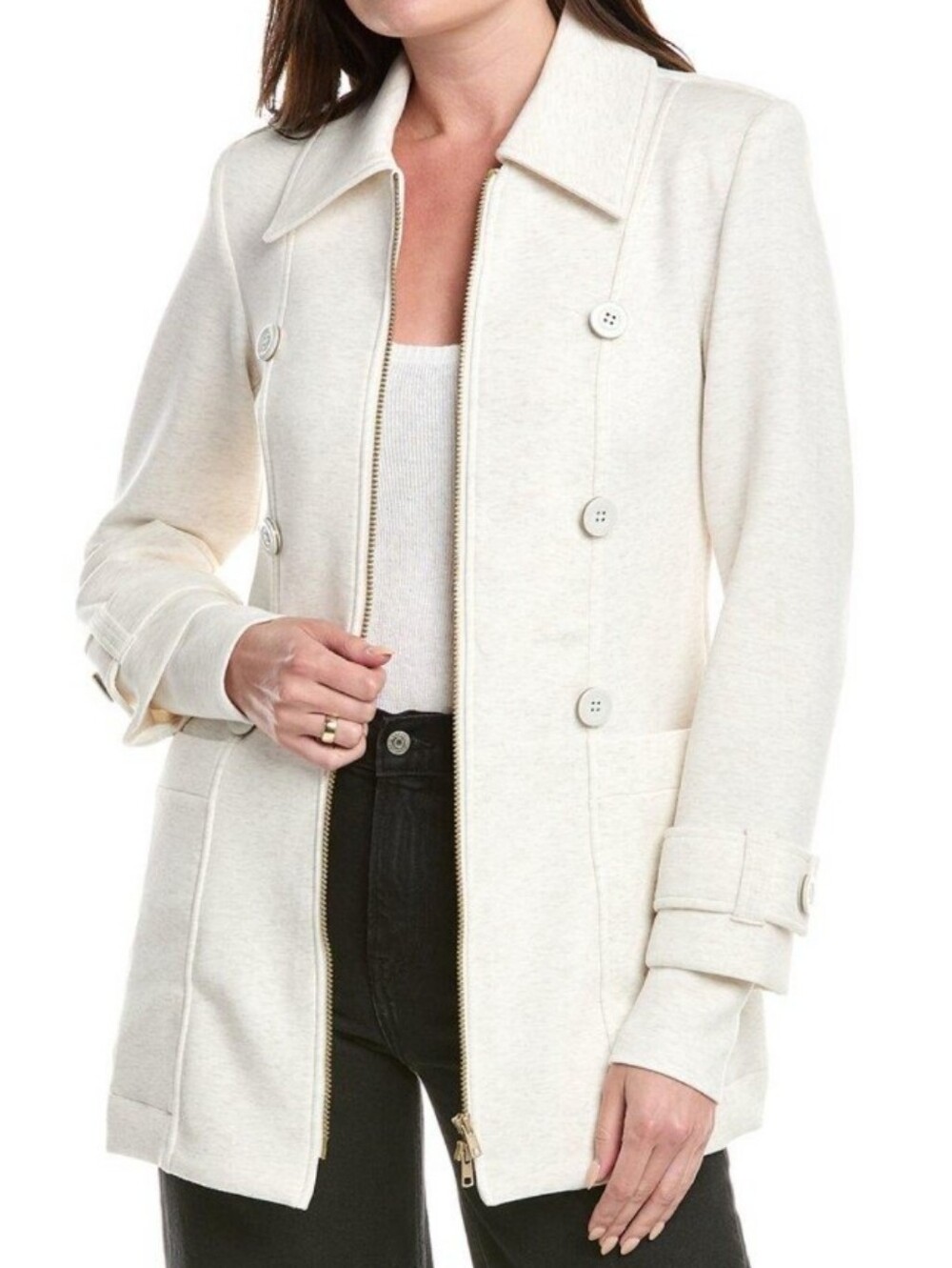 cabi Headline Topper double-breasted pea coat Style #6463 Size XL